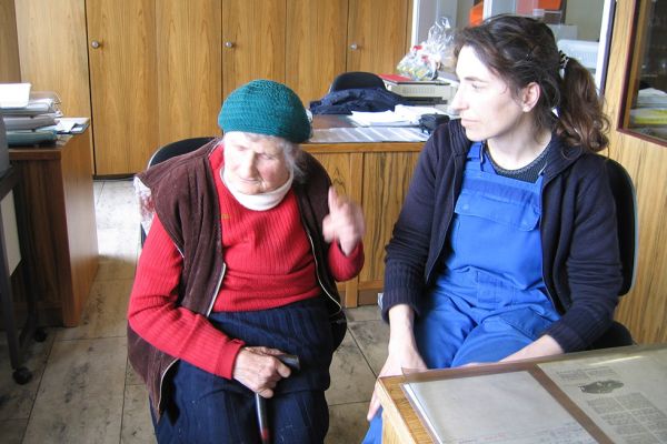 Oma und Margit